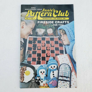 Annie's Pattern Club Newsletter Magazine 1981